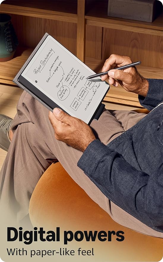 Kindle Scribe 10.2"電子書閱讀器 (第1代 - 2024) 連高級書寫筆 廣告版 | 美版 | 平行進口