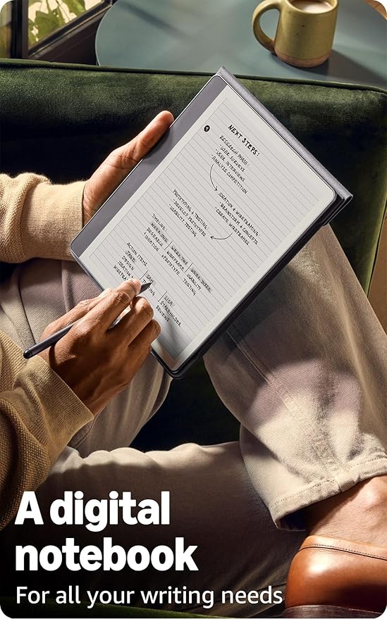 Kindle Scribe 10.2"電子書閱讀器 (第1代 - 2024) 連高級書寫筆 廣告版 | 美版 | 平行進口