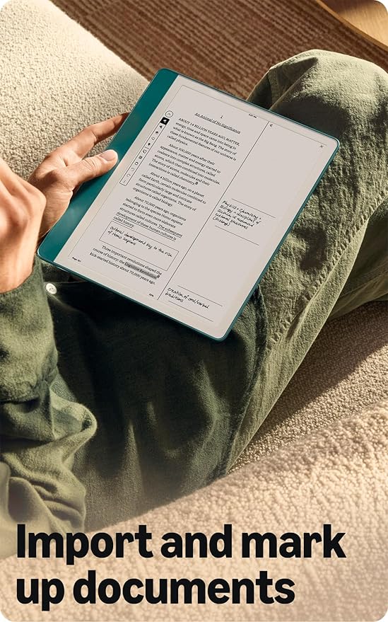 Kindle Scribe 10.2"電子書閱讀器 (第1代 - 2024) 連高級書寫筆 廣告版 | 美版 | 平行進口