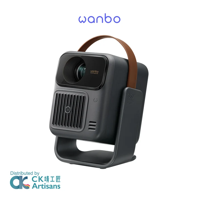 Wanbo ToGo Pro 全新智能投影機 | 內建電池 | 便携投影機 | Google TV | 原裝行貨