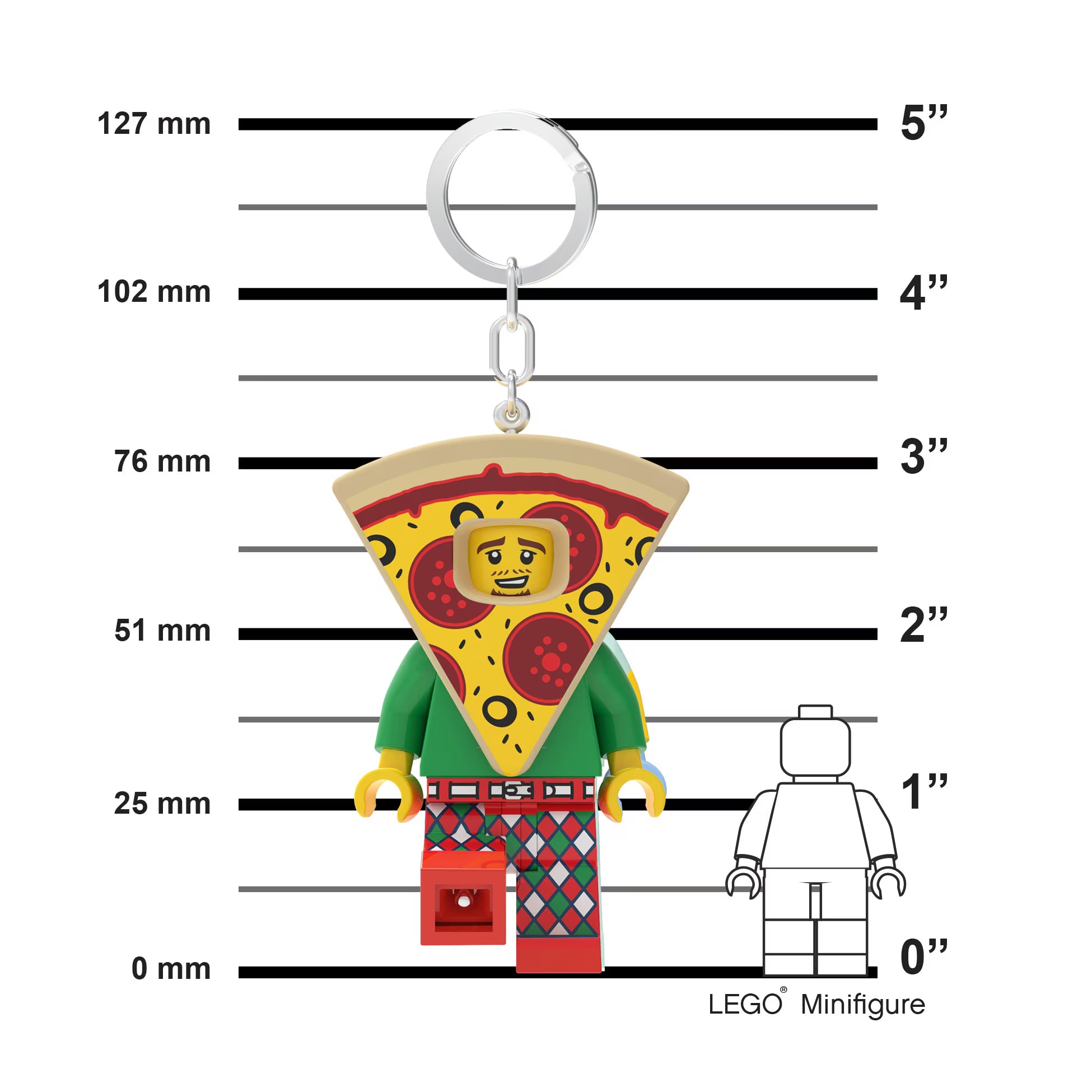 樂高® Minifigures™ 鑰匙圈燈 披薩人