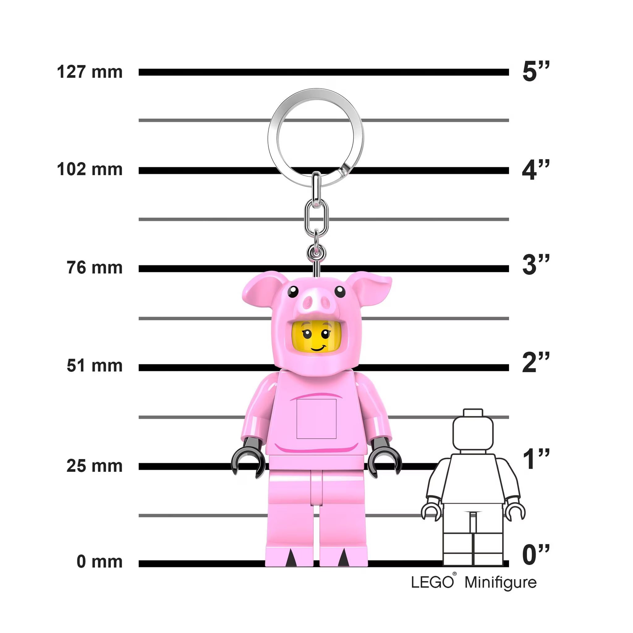 樂高® Minifigures™ 鑰匙圈燈 小豬人