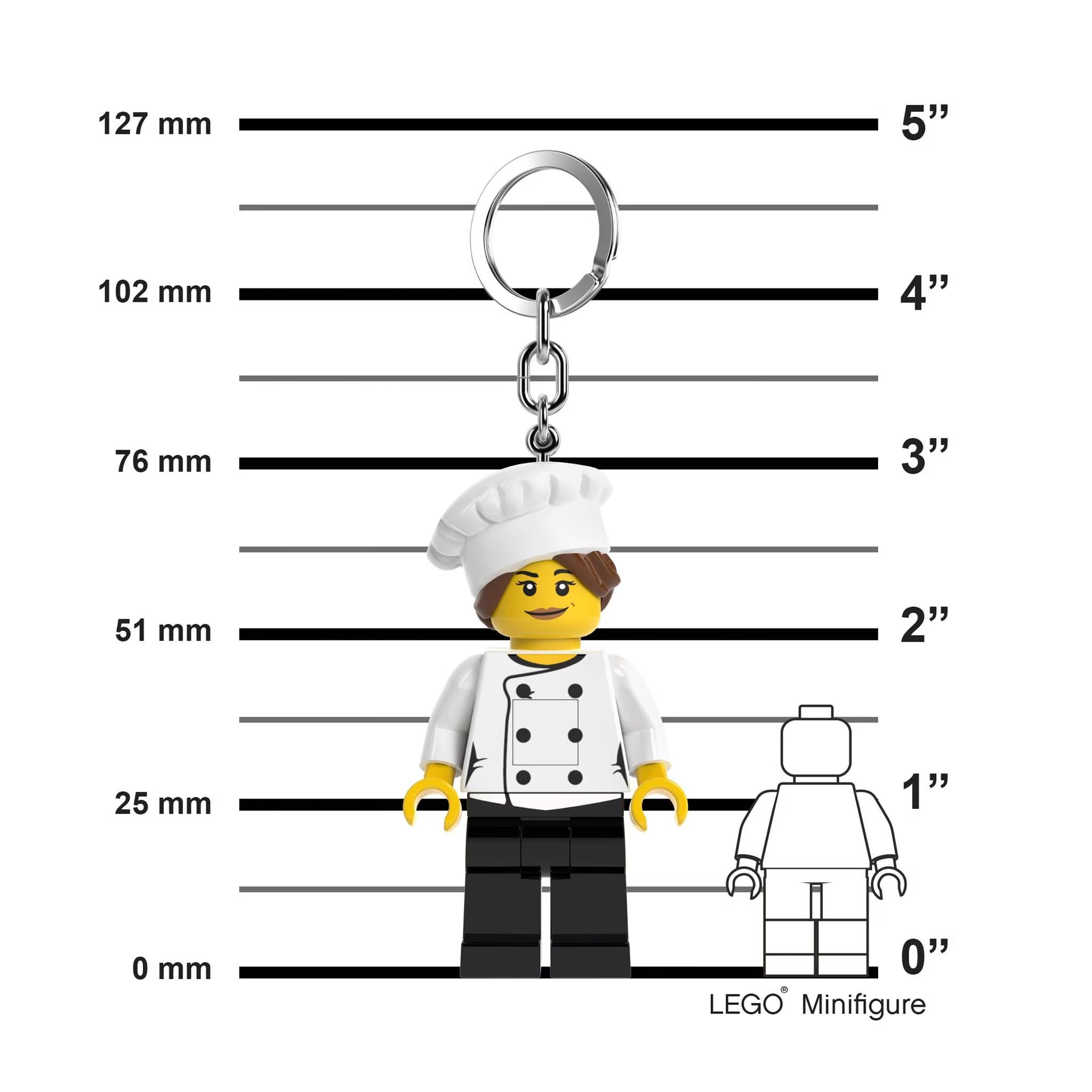 樂高® Minifigures™ 鑰匙圈燈 女廚師