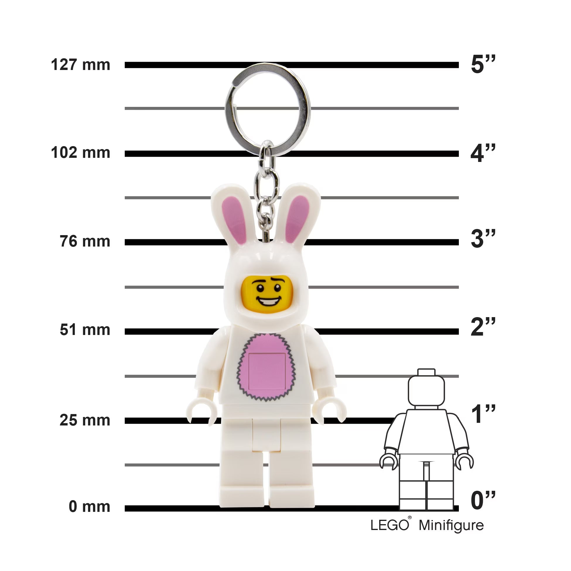 樂高® Minifigures™ 鑰匙圈燈 兔子