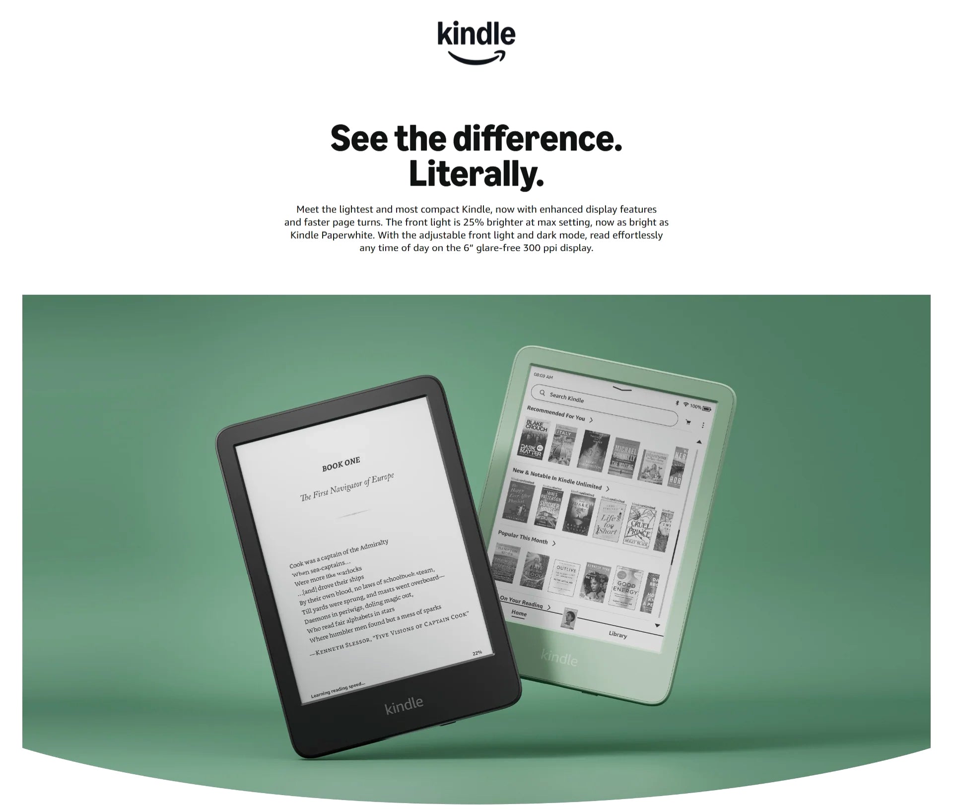Kindle Paperwhite 6" 電子書閱讀器