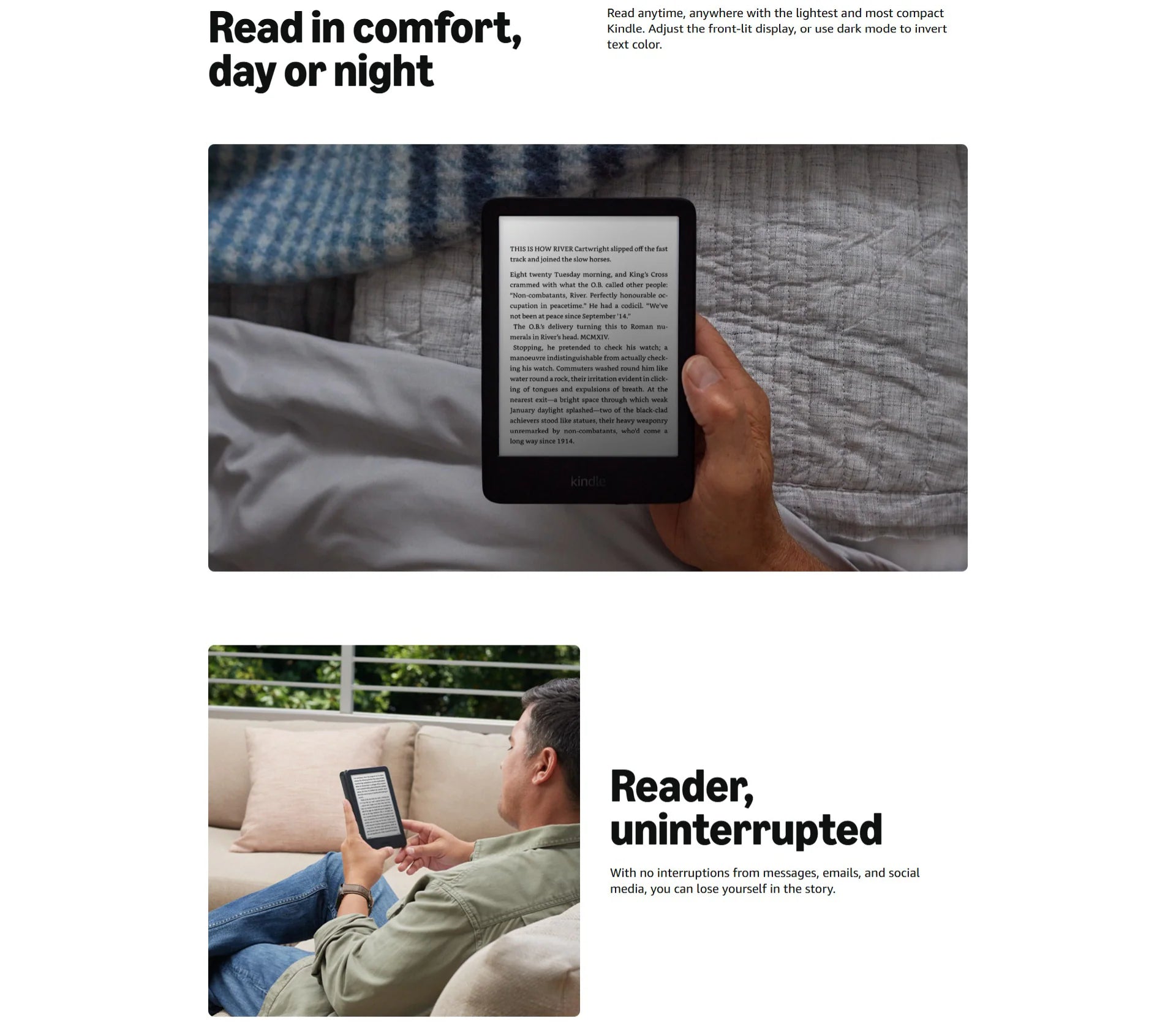 Kindle Paperwhite 6" 電子書閱讀器