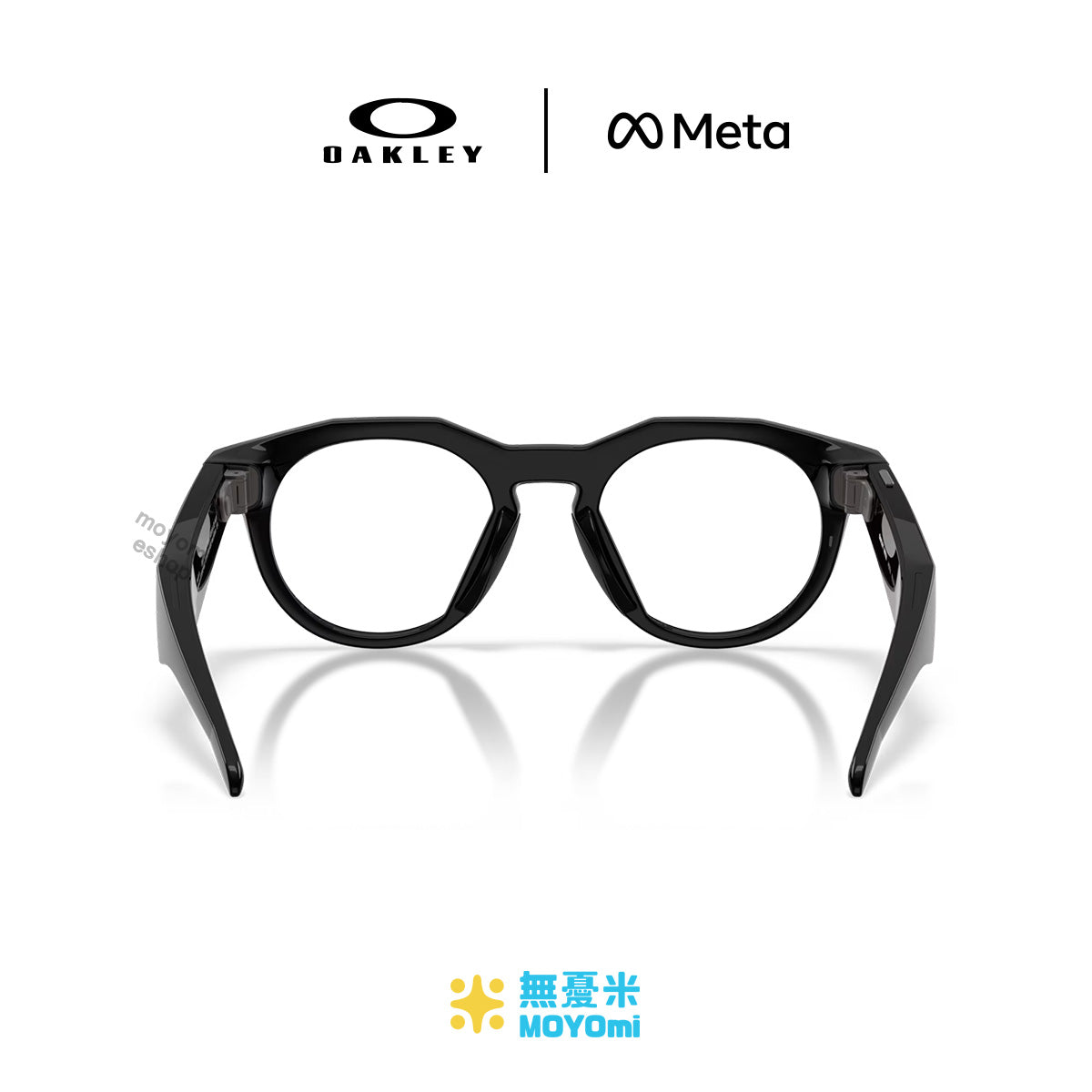 OAKLEY - Meta HSTN 智能眼鏡 黑色 Prizm 黑偏光鏡片 (標準) 高鼻樑架 [平行進口] | OW8002-800203 | CKA36089