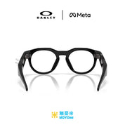 OAKLEY - Meta HSTN 智能眼鏡 黑色 Prizm 黑偏光鏡片 (標準) 高鼻樑架 [平行進口] | OW8002-800203 | CKA36089