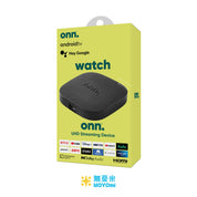 Onn. TV 4K 串流播放 電視盒子 2023 Google TV CKA34174