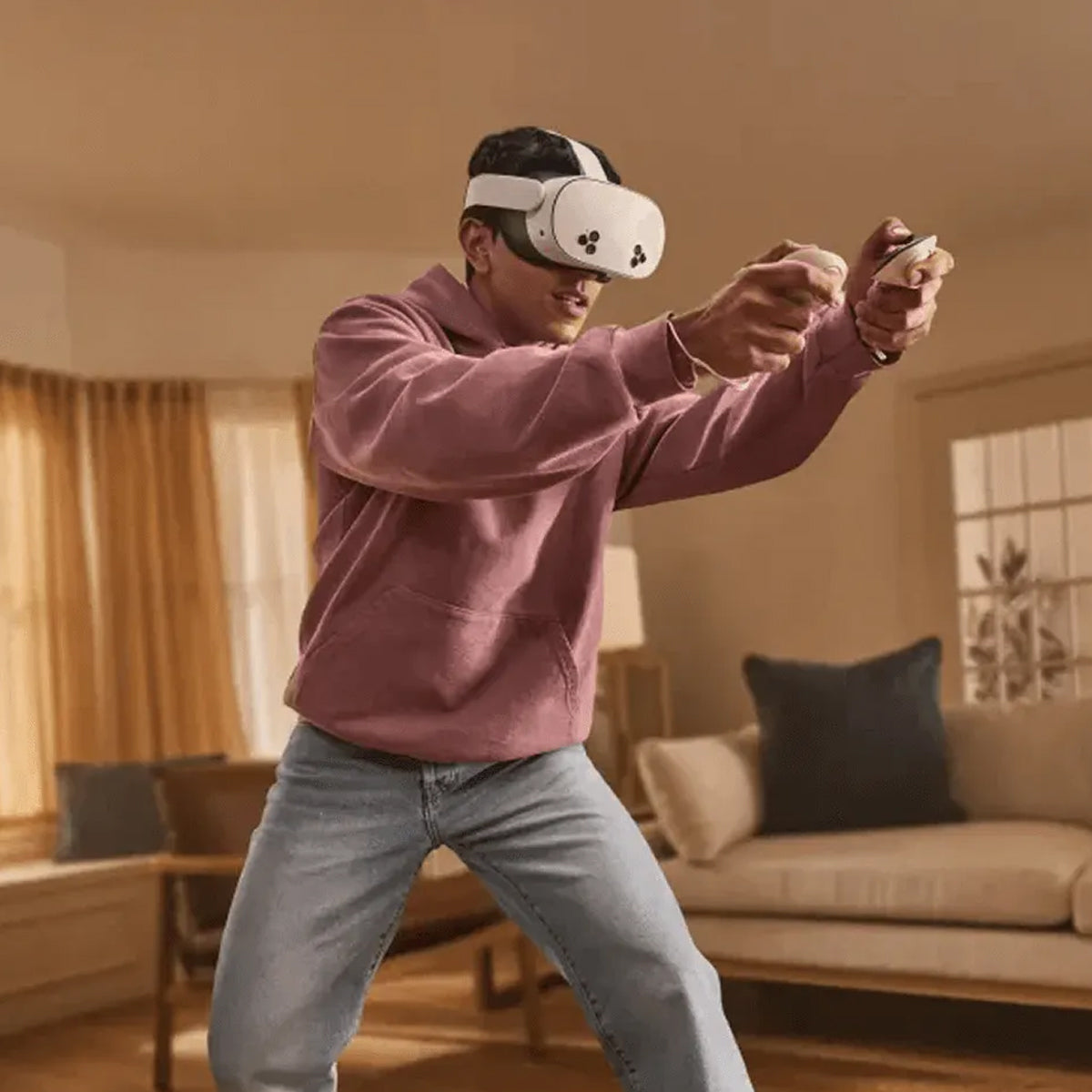 Meta Quest 3S 混合實境 VR 頭戴式裝置
